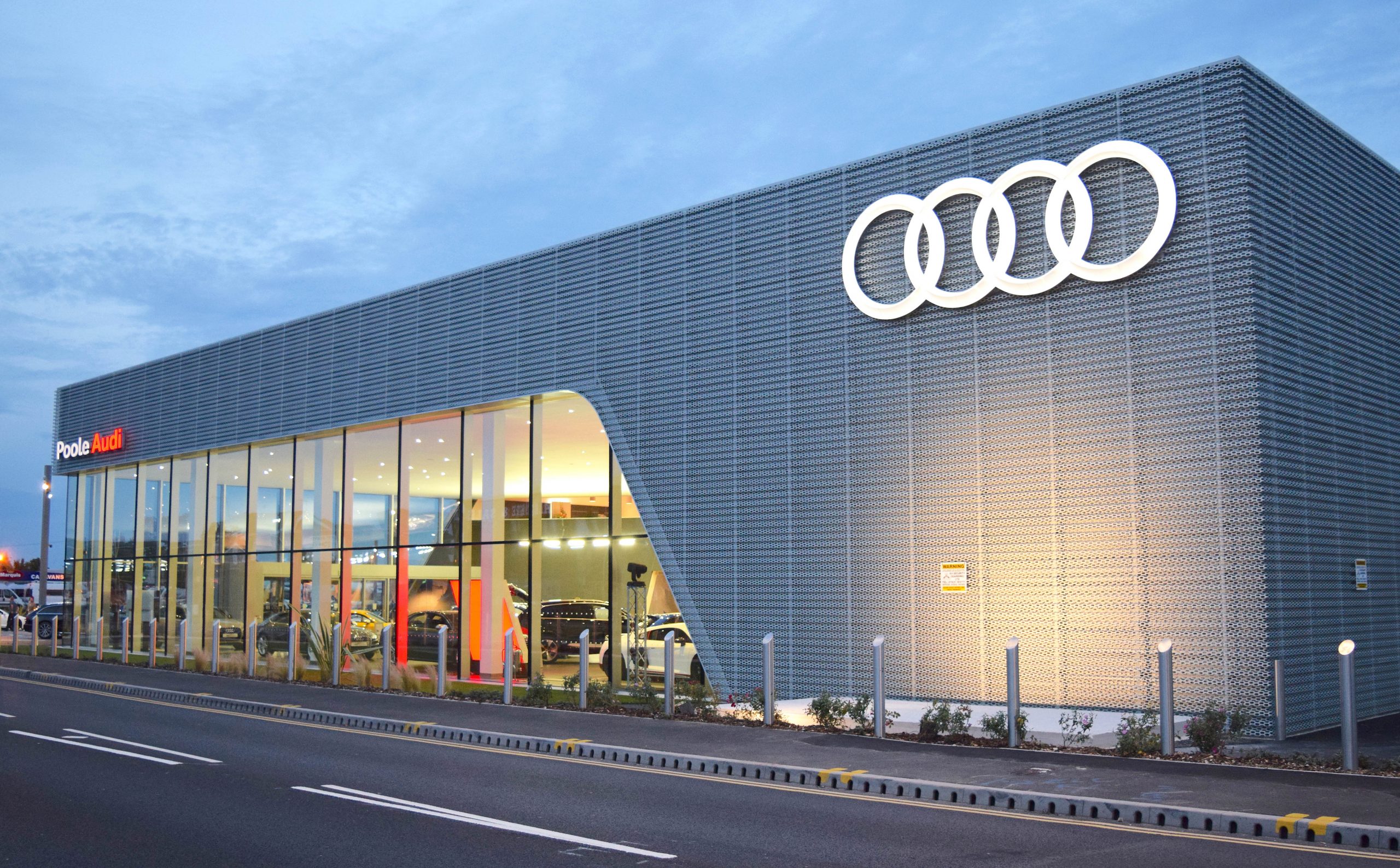 A gym, spa and first-class lounge: Poole launches state-of-the-art Audi