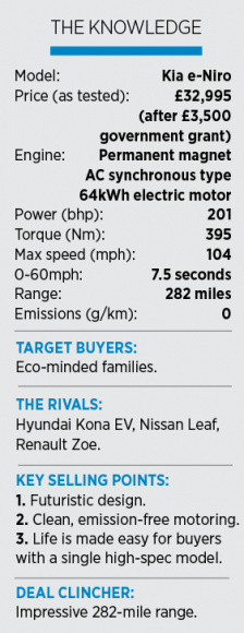 First Drive: Kia e-Niro – Crossover capabilities plus emission-free