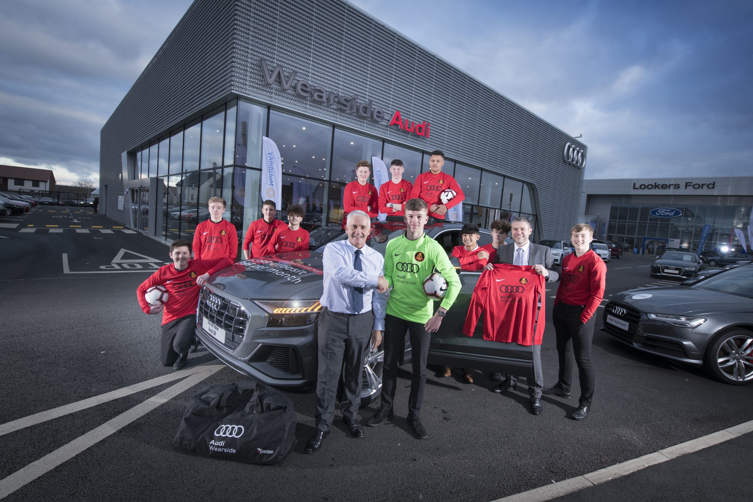 wearside-audi-supports-young-footballers-with-new-kits-and-study-help