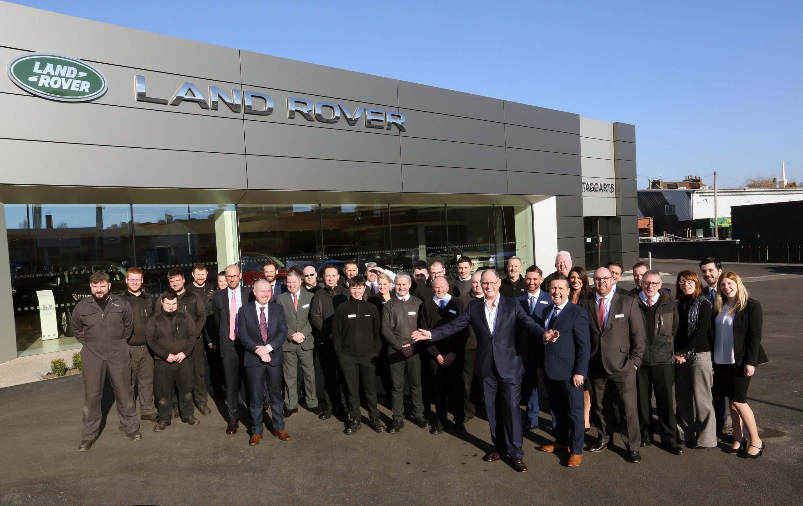 New £4m Land Rover dealership opens after a challenging year Car