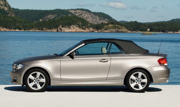BMW 1 Series Convertible from the side