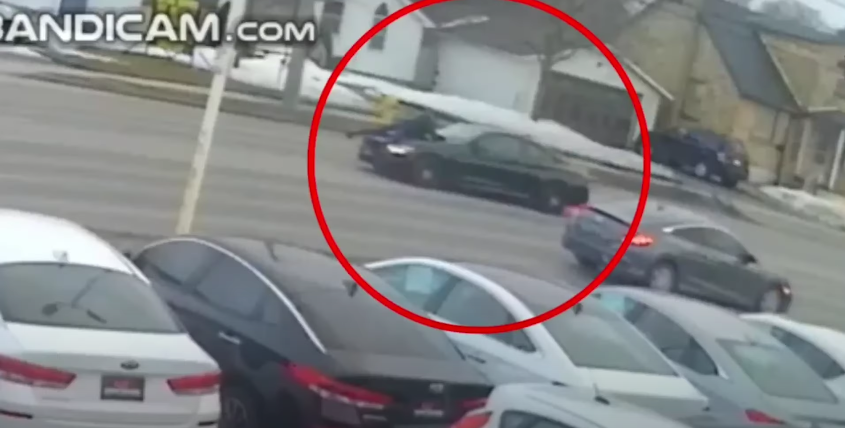 Cctv Footage Shows Car Stolen From Dealership And Salesman Clinging Onto Bonnet For His Life