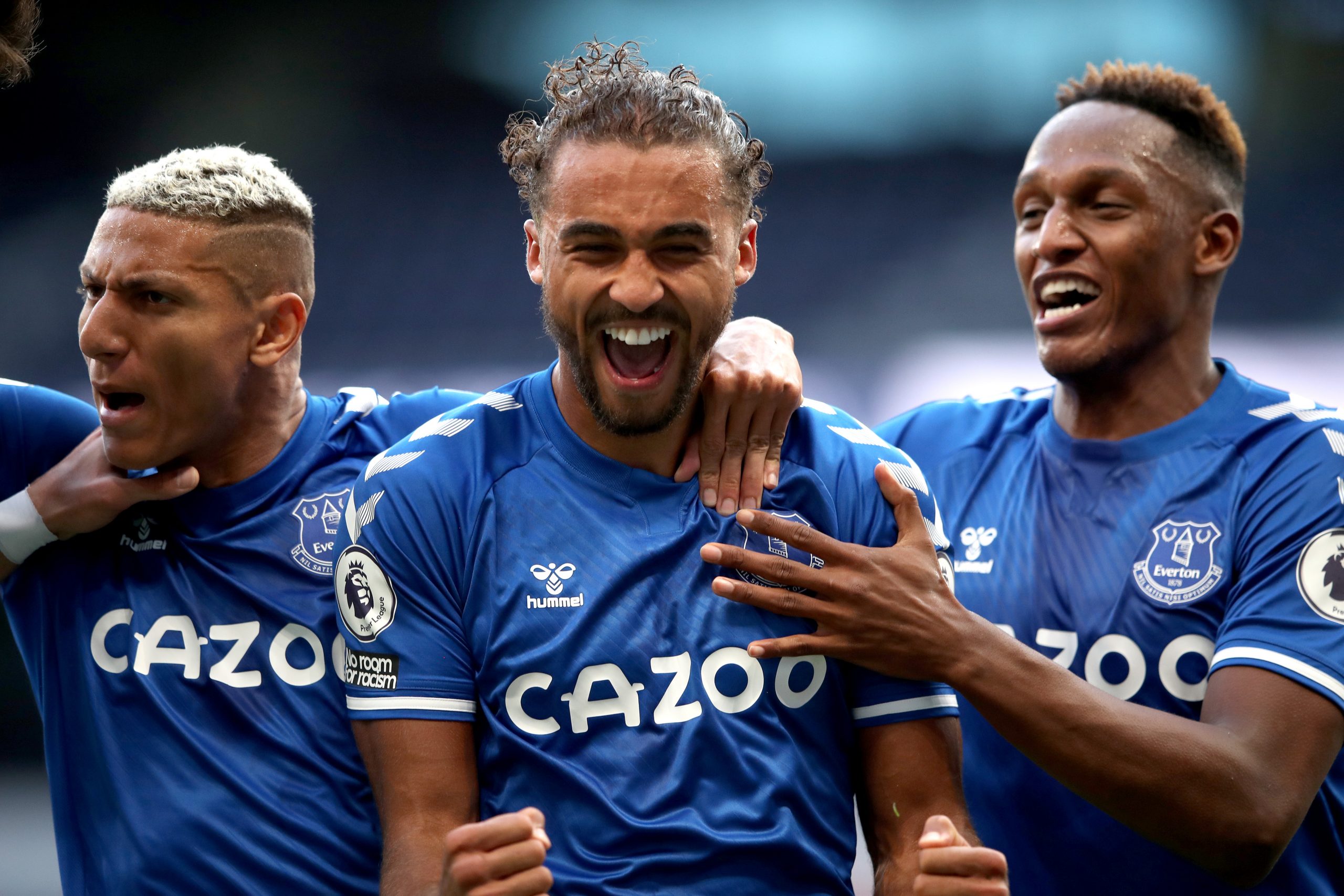 Everton footballers sponsored by Cazoo