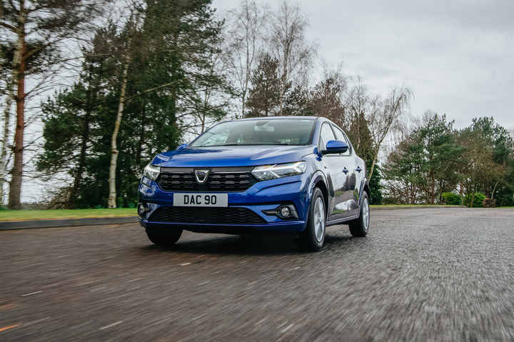 dacia sandero james may