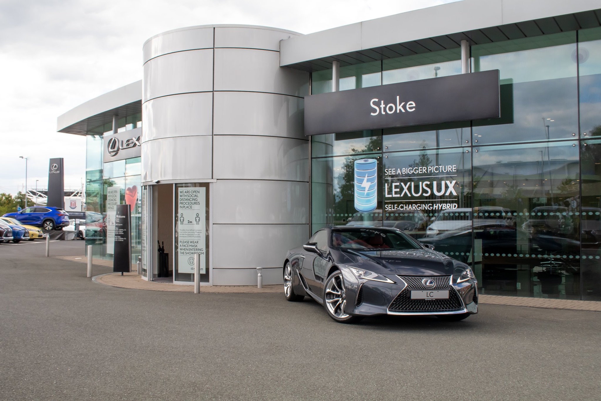 Lexus Stoke has been named Centre of the Year in the 2020 Lexus Centre of Excellence Awards
