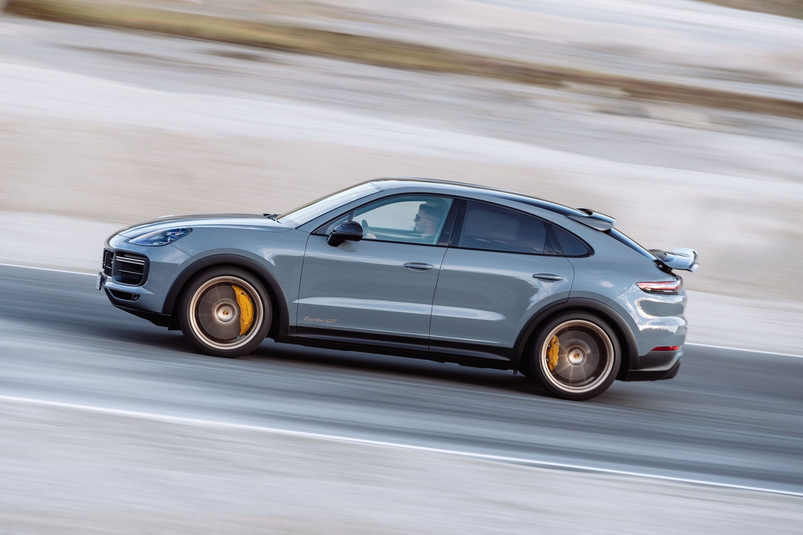 Cayenne Turbo GT side on