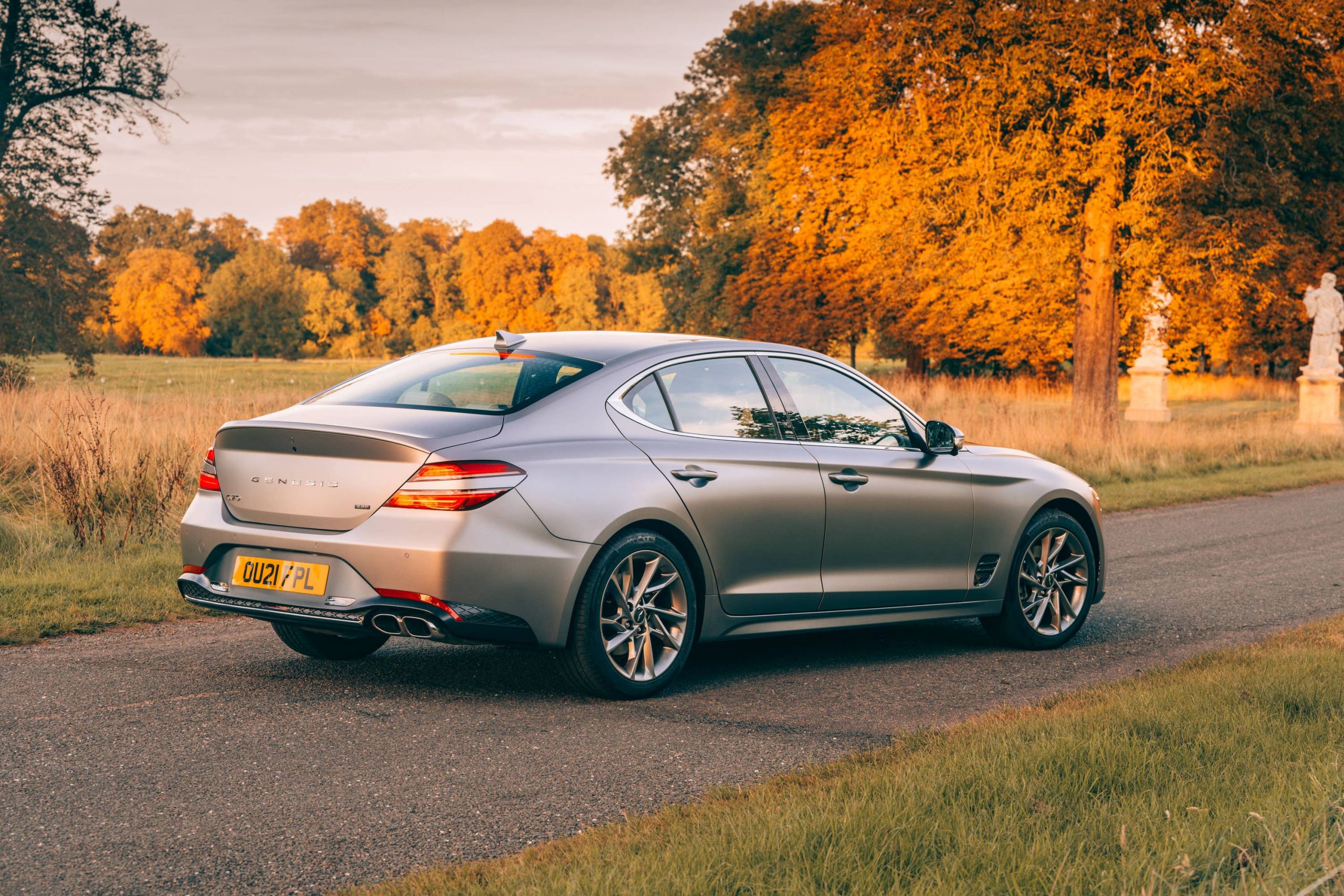 Rear of Genesis G70
