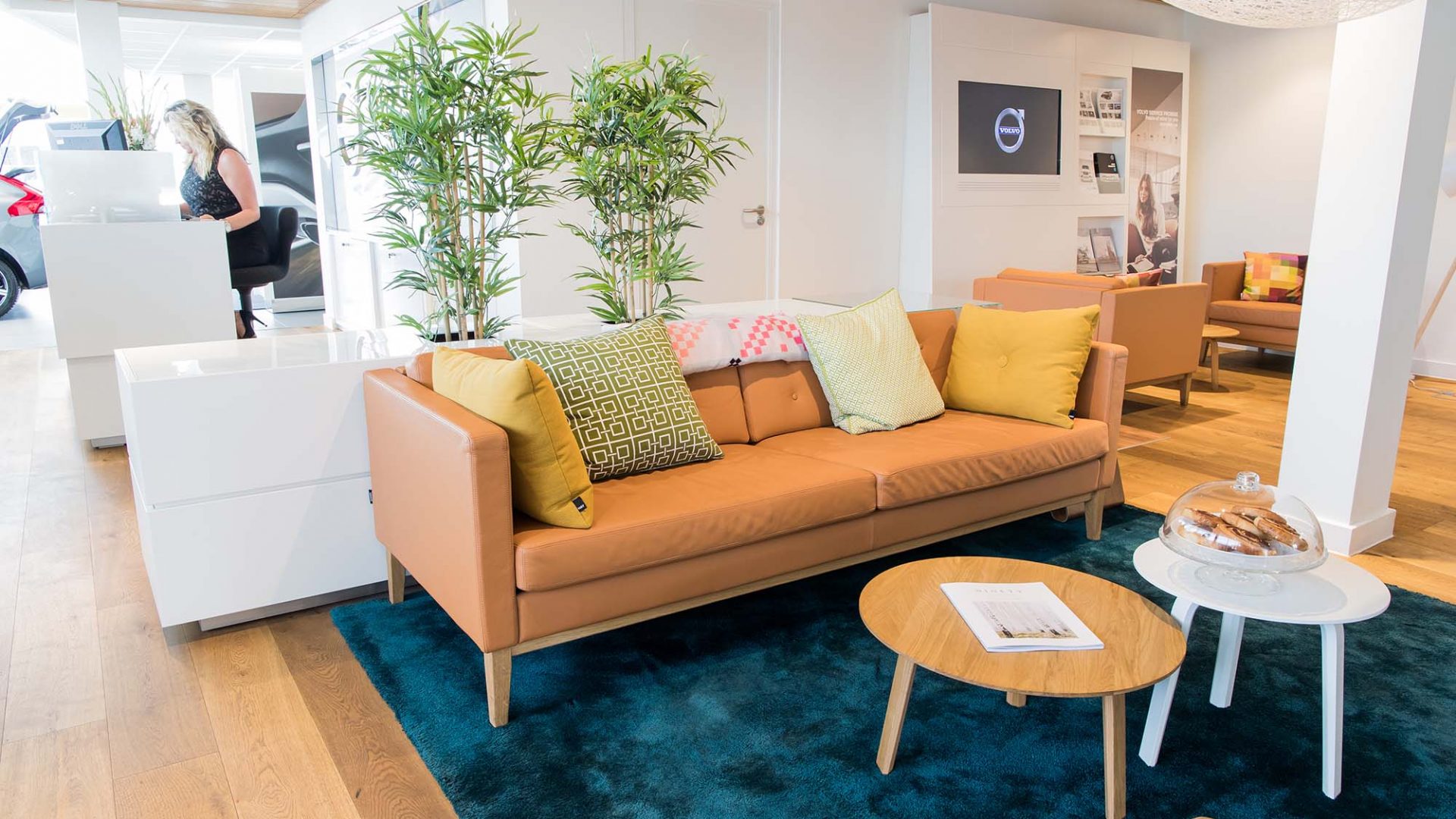 Volvo Cars Dundee proposed image of the interior of the new showroom Oct 2021