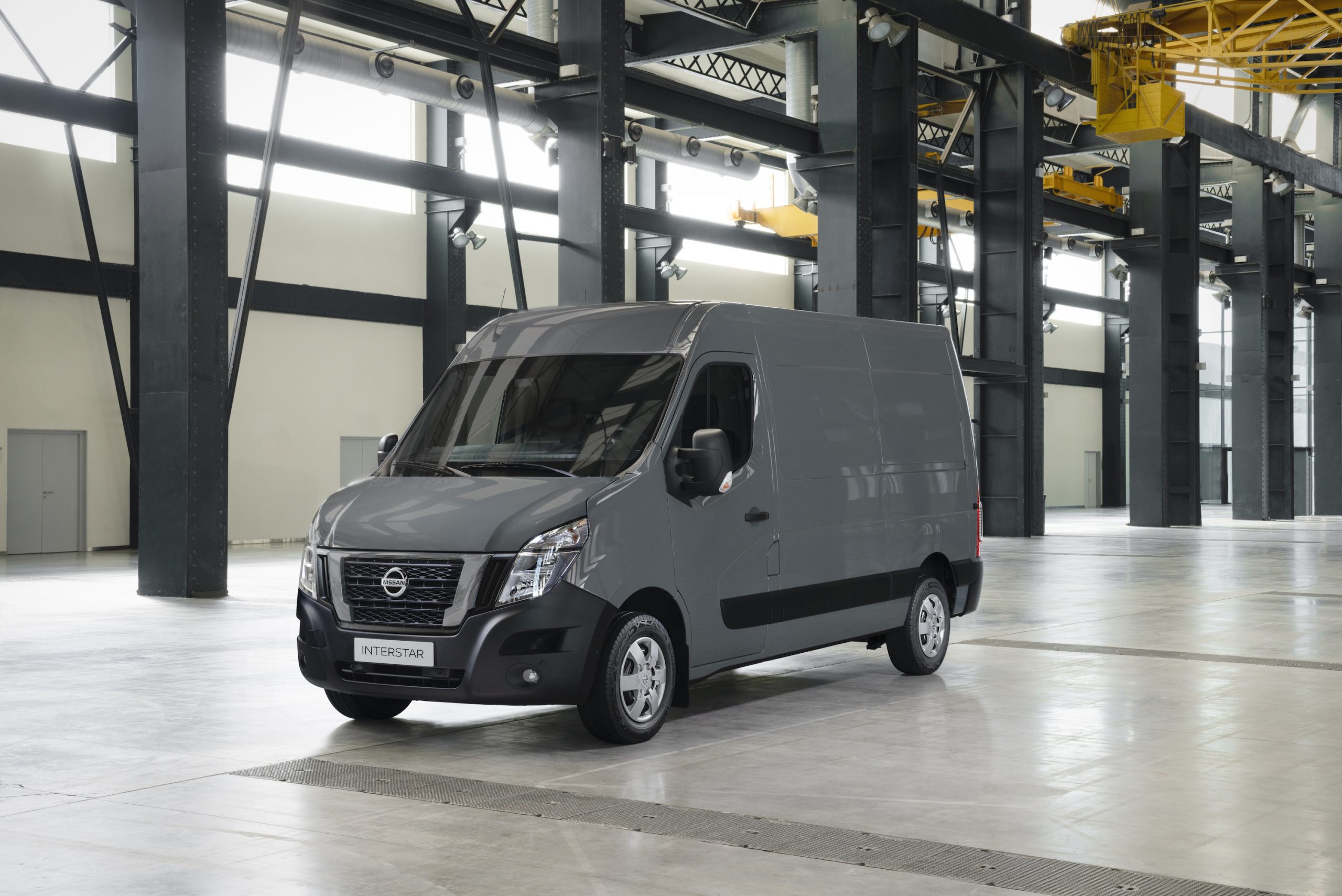 Nissan Interstar in a warehouse