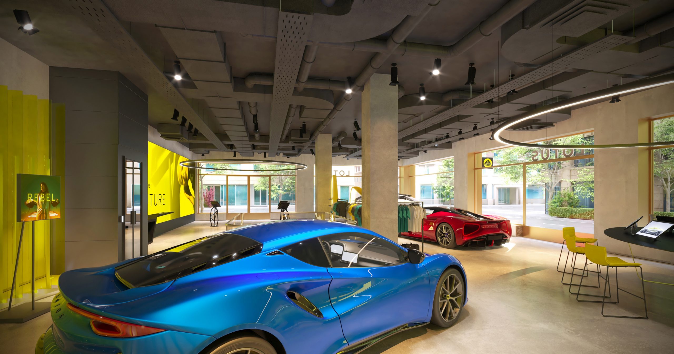 Lotus Mayfair mockup