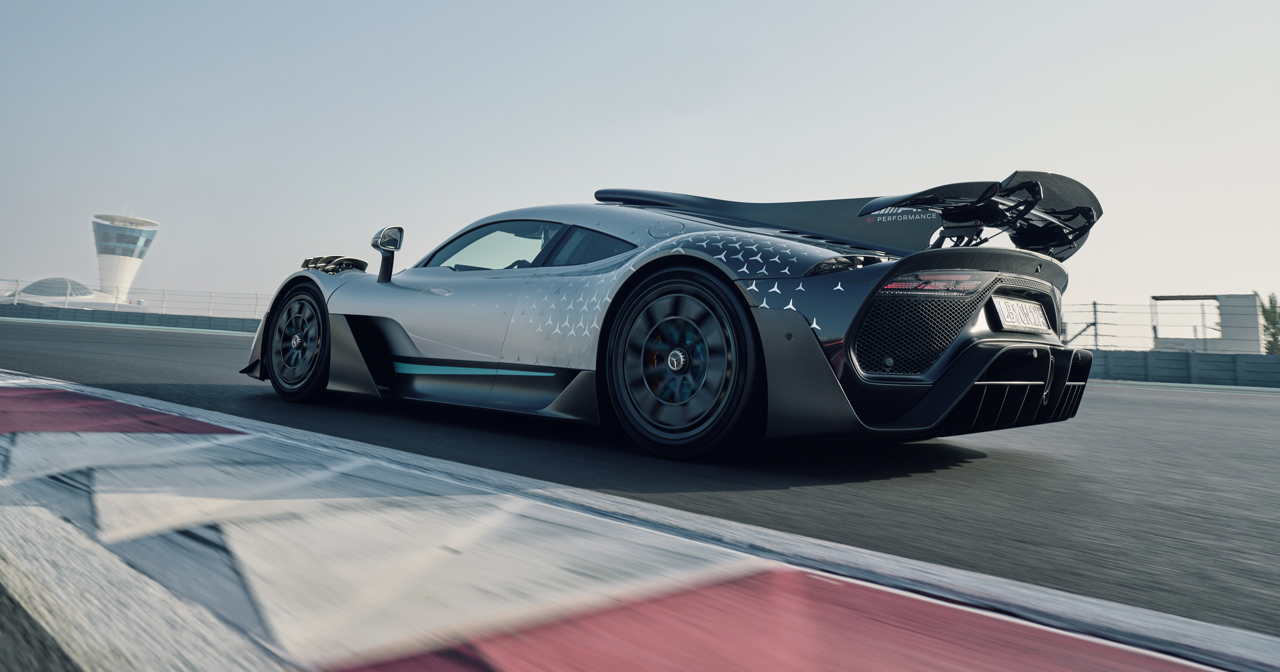 Mercedes-AMG One rear view