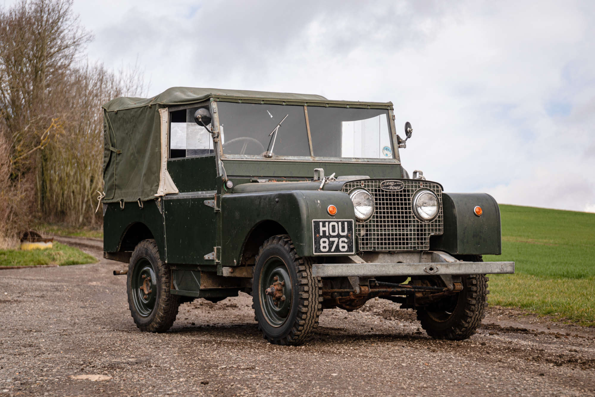 Chris Rea's Series 1 Land Rover, via PA