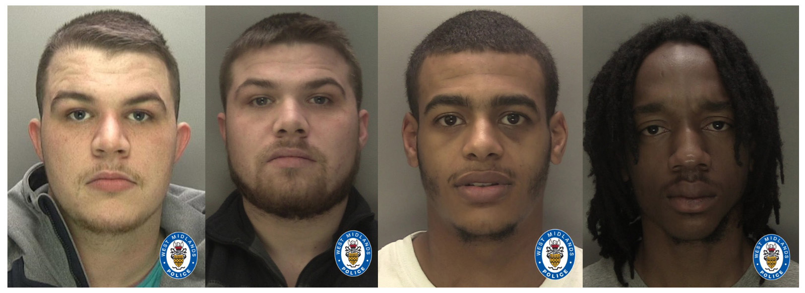 From left, Michael Goodwin, Connor Goodwin, Keenan Anderson, Leon Riley