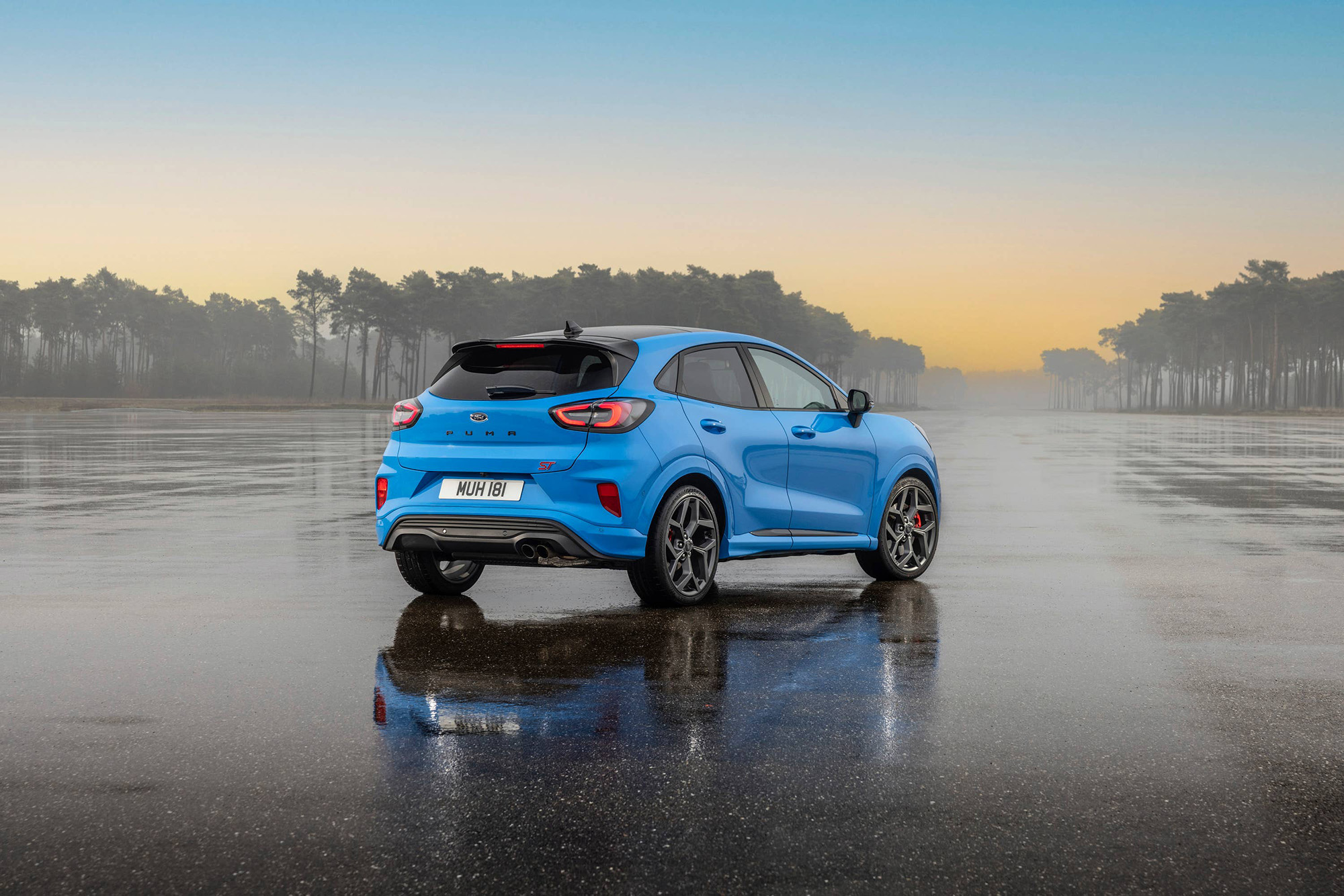 The Ford Puma ST ‘Powershift’ uses a smaller engine than the regular car, via PA