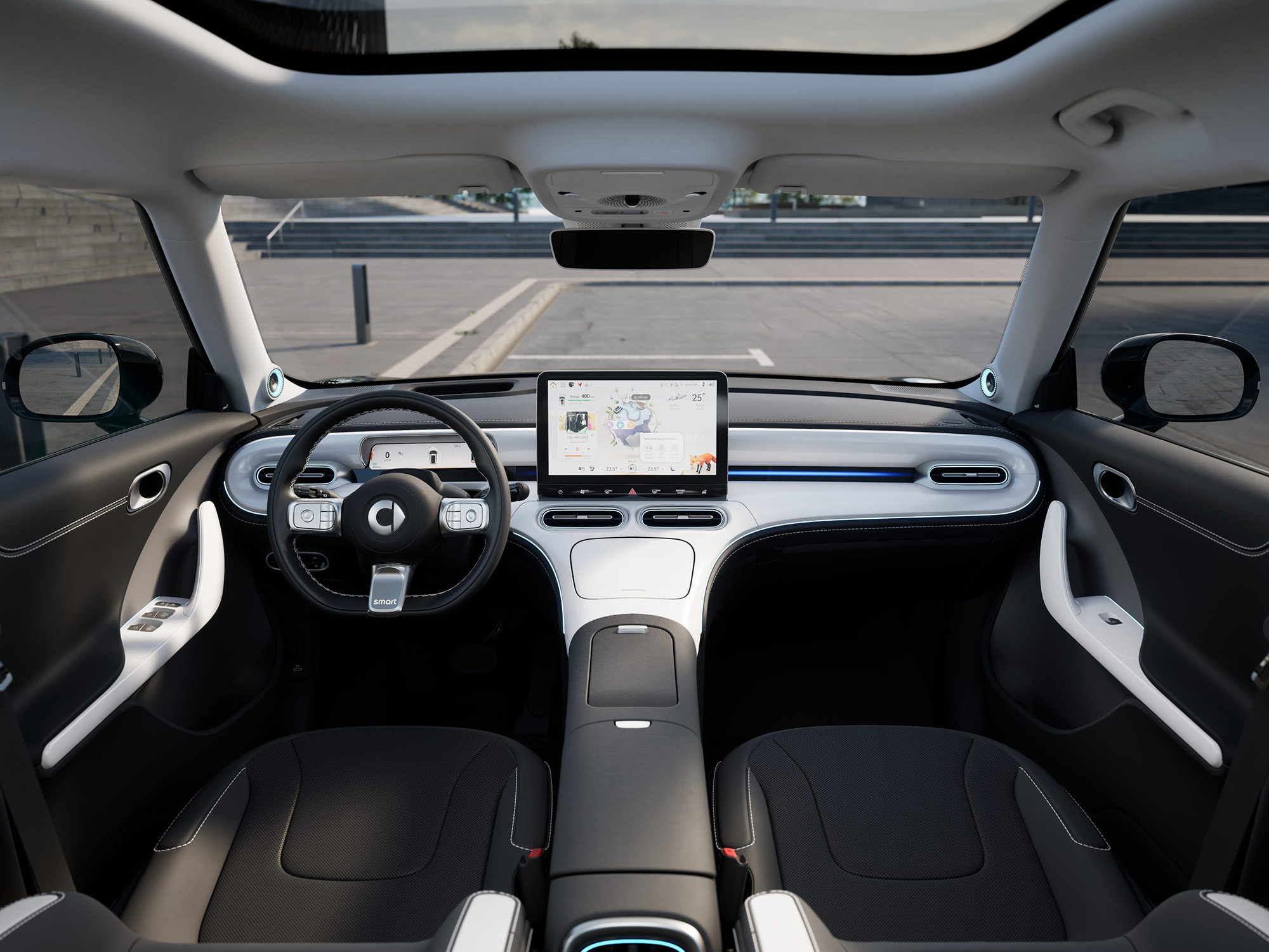 Smart _1 interior via PA