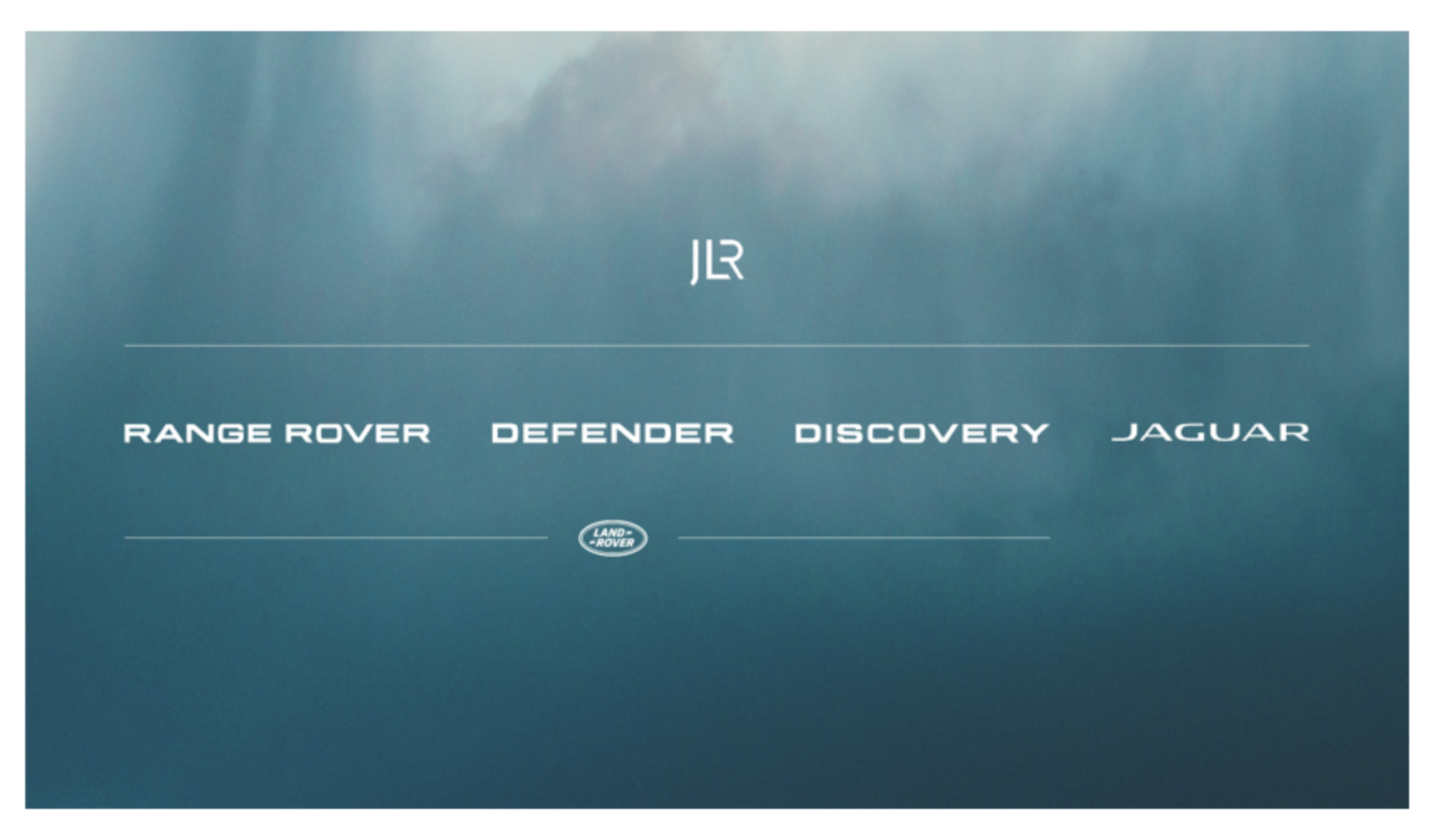 New JLR branding with Land Rover small