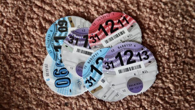 Tax discs for Big Mike CD 189